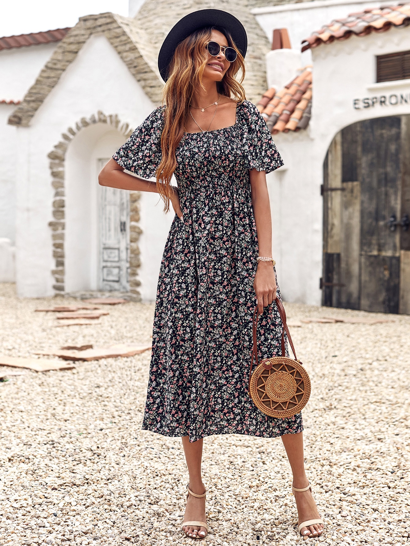 Robe Femme Chic Et Elegant Robe Femme élégante Avec Noeud Papillon