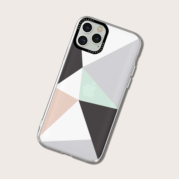 

Geometric Pattern Phone Case, Multicolor