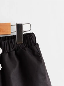 SHEIN 男孩結飾漸變色短褲