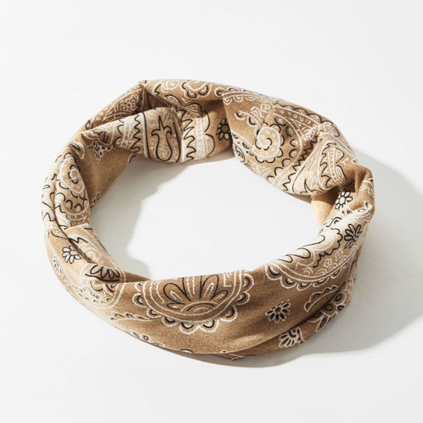 

Paisley Print Hair Band, Multicolor