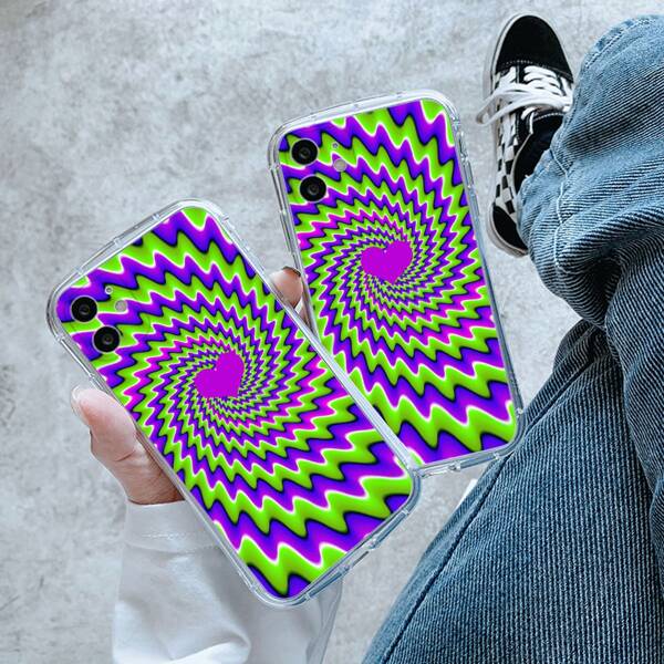 

Spiral Pattern Phone Case, Multicolor