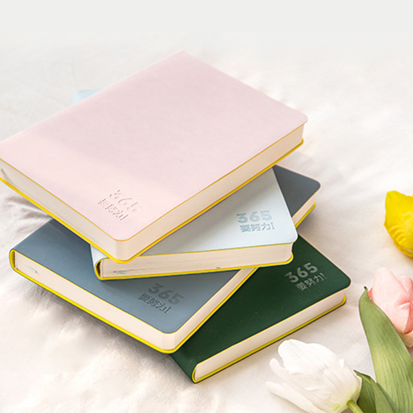 

1pc Random Color PU Notebook, Multicolor