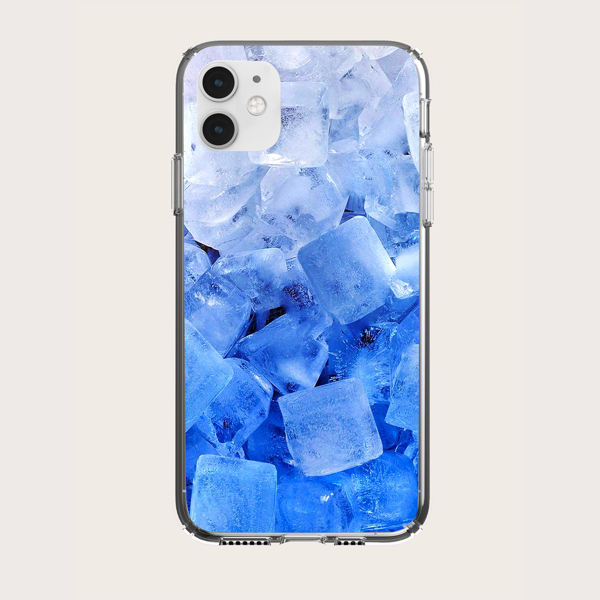 

Ice Print Phone Case, Clear