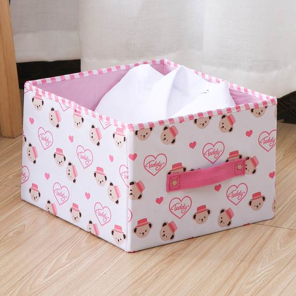 

Cartoon Graphic Storage Box, Pink