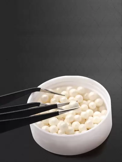 2pcs/set Cake Decoration Tweezers, Minimalist Stainless Steel Sculpting Tweezers For Baking