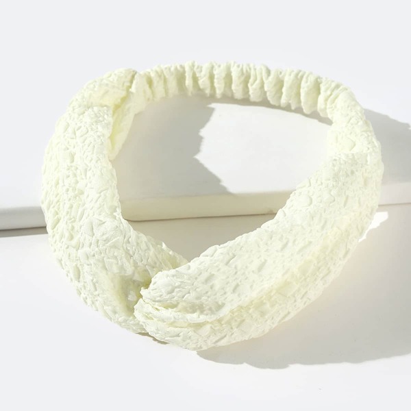 

Solid Hair Band, Beige