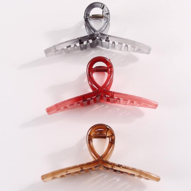

3pcs Large Hair Claw, Multicolor