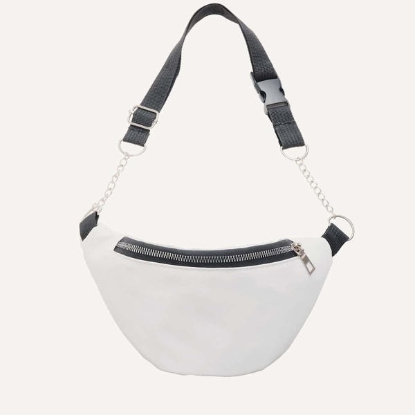 

Minimalist Fanny Pack, White