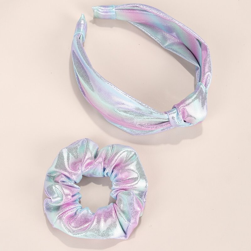 

Ombre Headband & Scrunchie, Multicolor