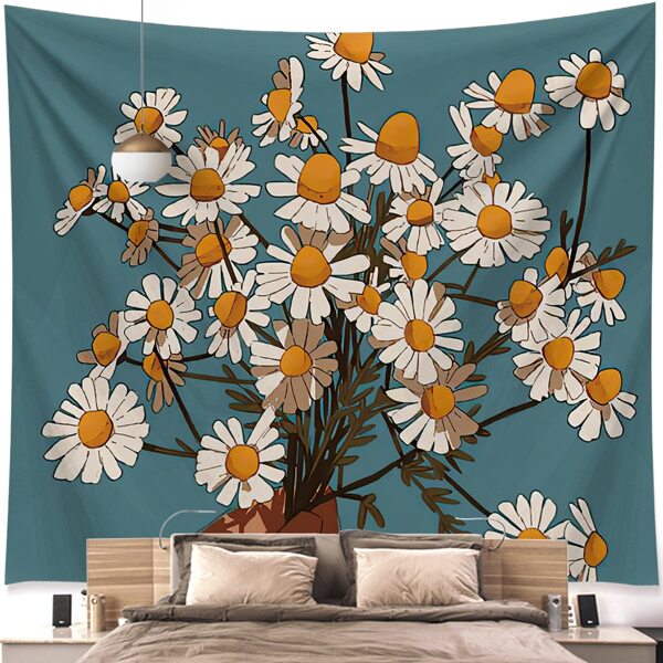 

Daisy Print Tapestry, Multicolor