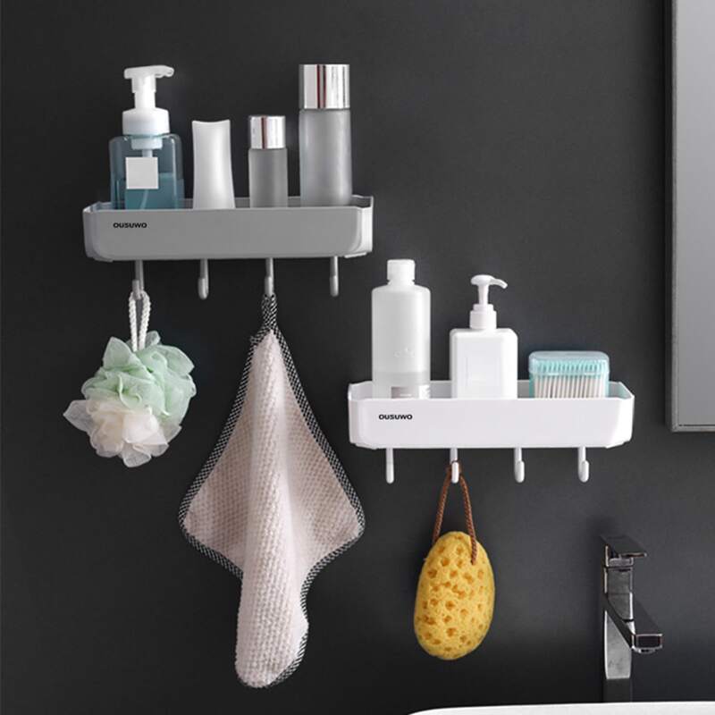 

1pc Random Color Bathroom Storage Rack, Multicolor