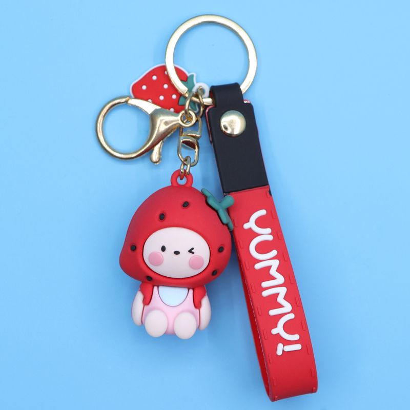 

Cartoon Charm Keychain, Multicolor