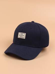 Nhãn đồ họa chữ trang trí mũ bóng chày - Màu xanh hải quân - Xem 1