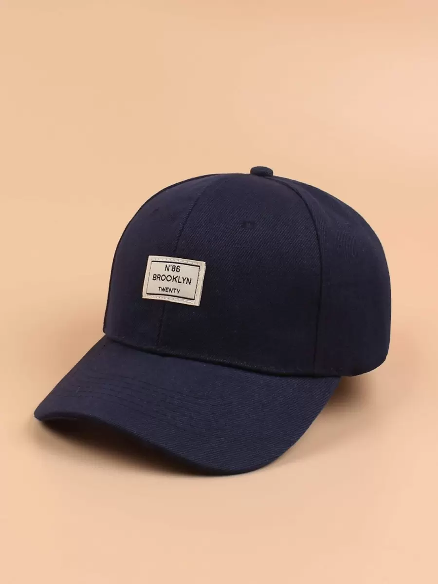 Nhãn đồ họa chữ trang trí mũ bóng chày - Màu xanh hải quân - Xem 1