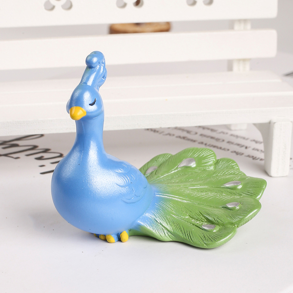 

Peacock Shaped Art Decoration, Multicolor