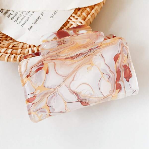 

Geometric Hair Claw, Multicolor