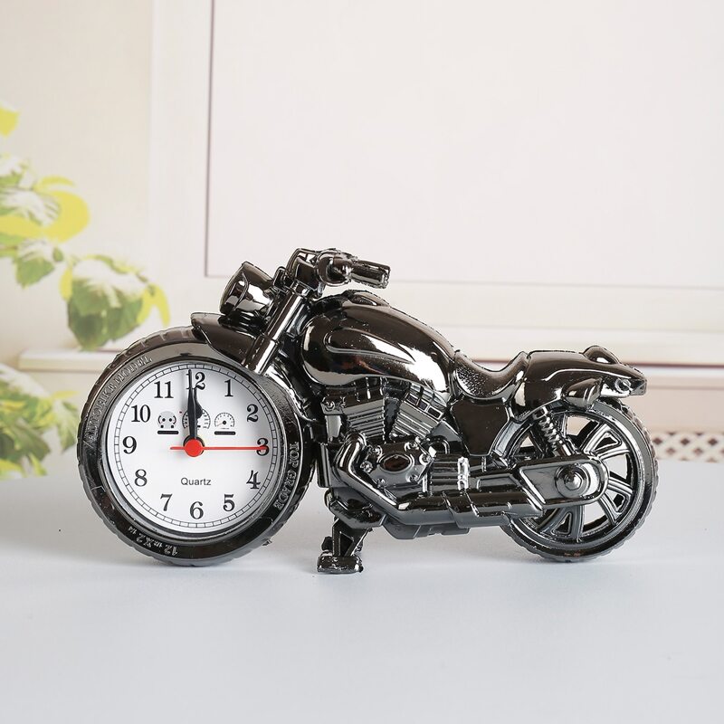 

Motorcycle Shaped Alarm Clock, Multicolor