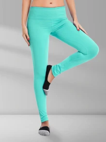 女士高弹力瑜伽健身修身跑步紧身裤运动服运动裤