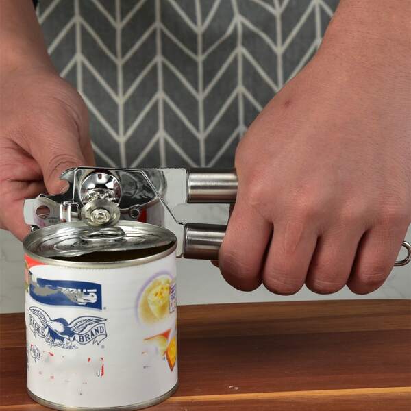 

1pc Stainless Steel Can Opener, Silver