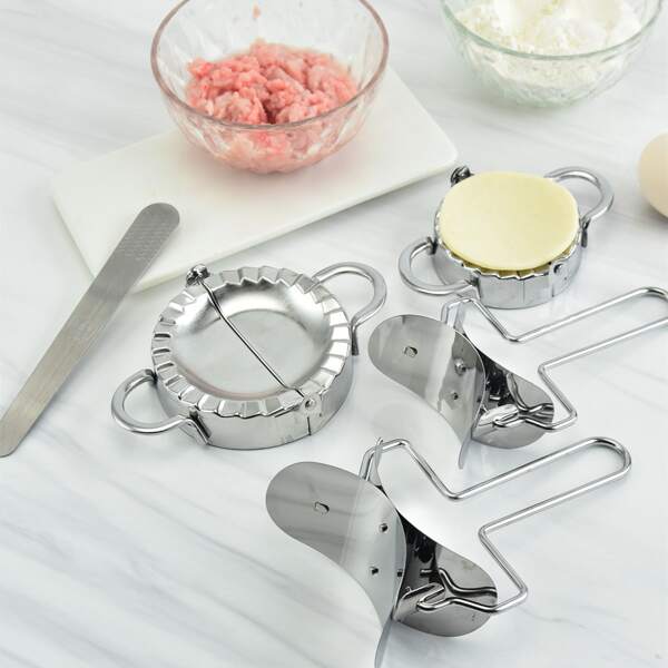 

1set Dumpling Making Tool, Silver
