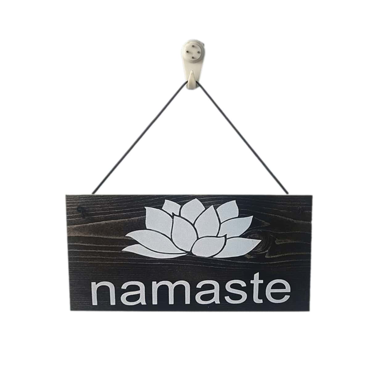 

Letter Graphic Wooden Wall Hanging, Black and white