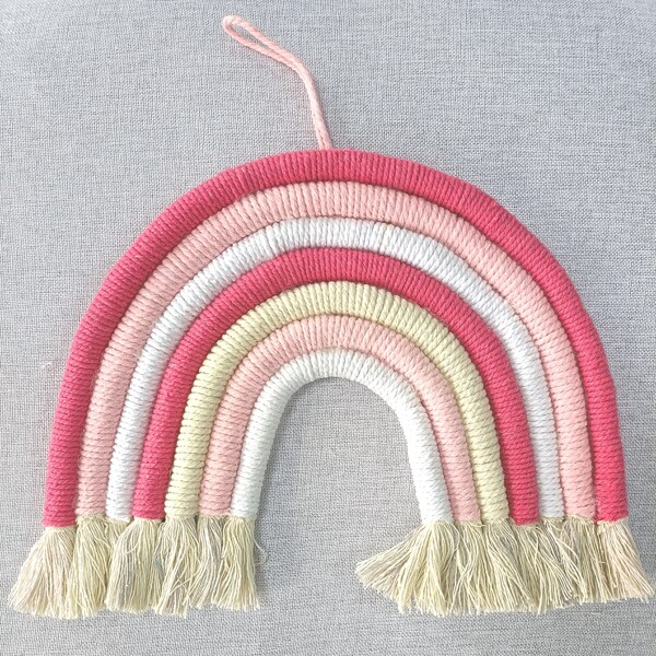 

Kids Woven Rainbow Wall Hanging, Multicolor