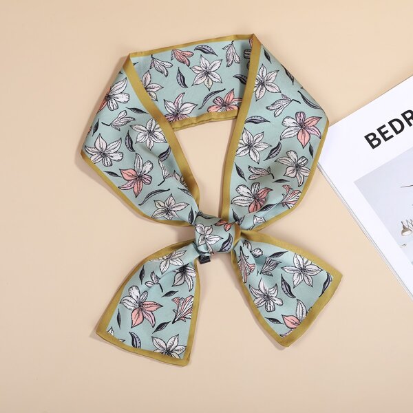 

Floral Print Scarf, Multicolor