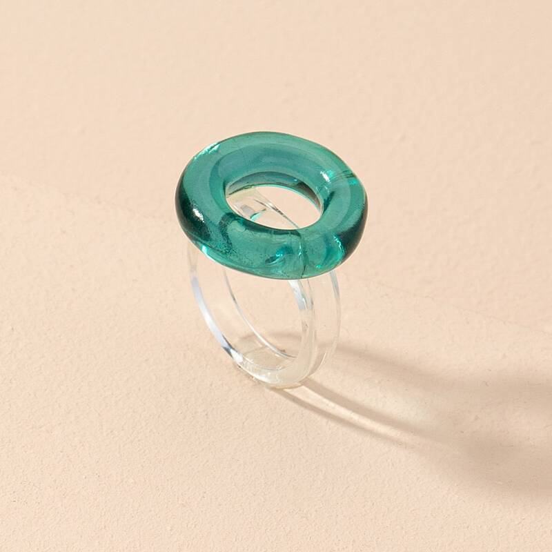 

Geo Design Ring, Multicolor