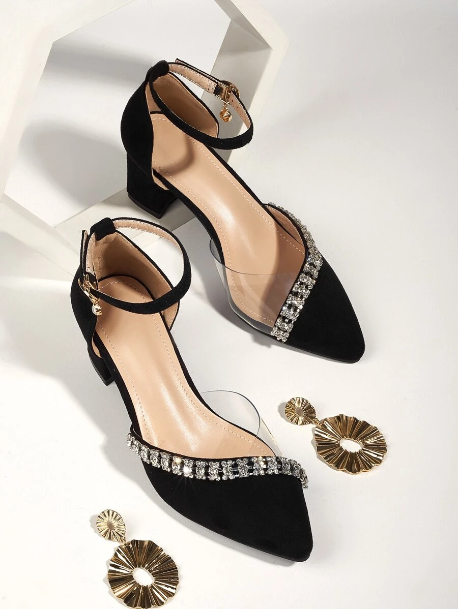 Giày gót - màu đen - Xem 1