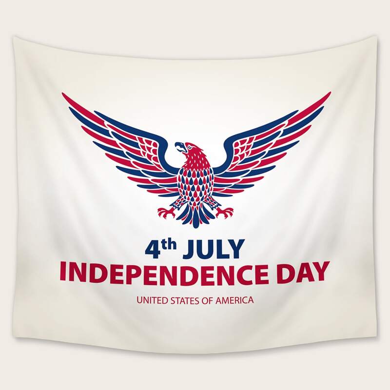 

Independence Day Decorative Tapestry, Multicolor