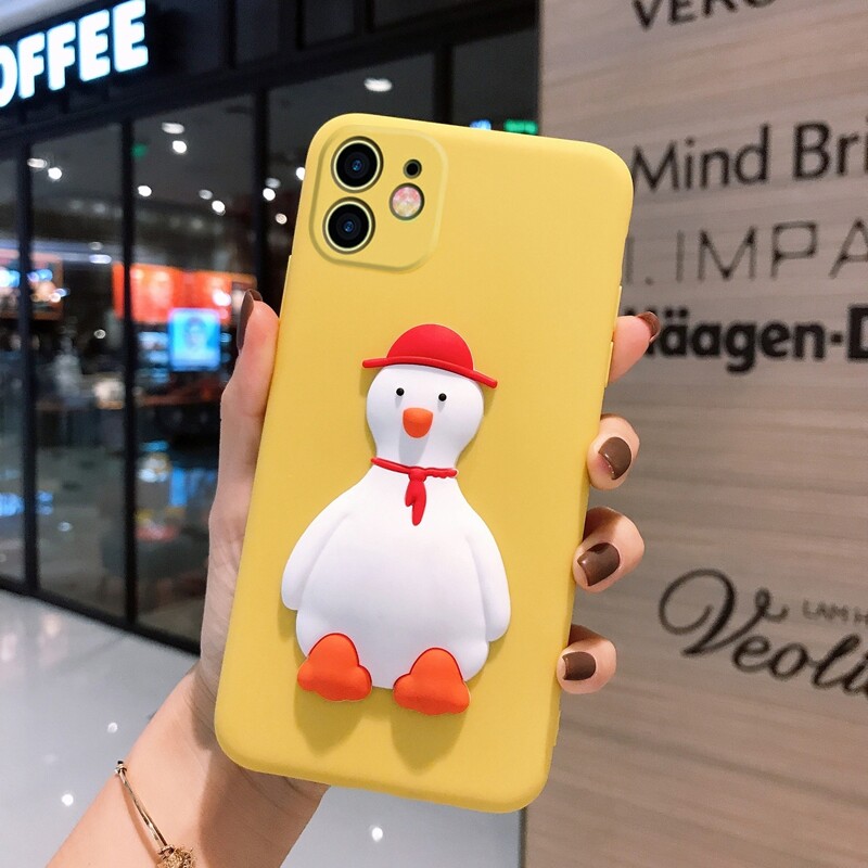 

Cartoon Duck Phone Case, Multicolor