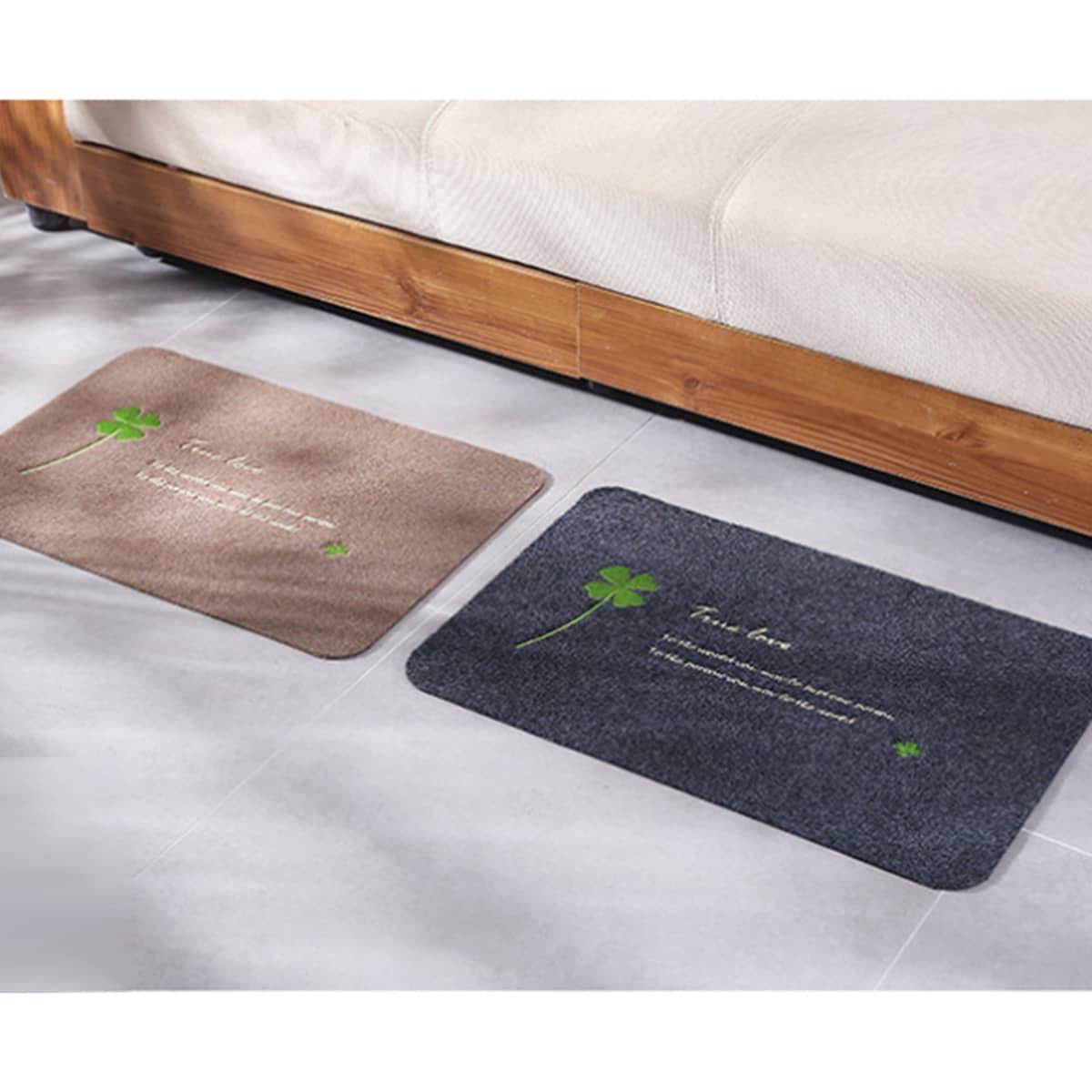 

1pc Plant Pattern Anti-slip Mat, Multicolor