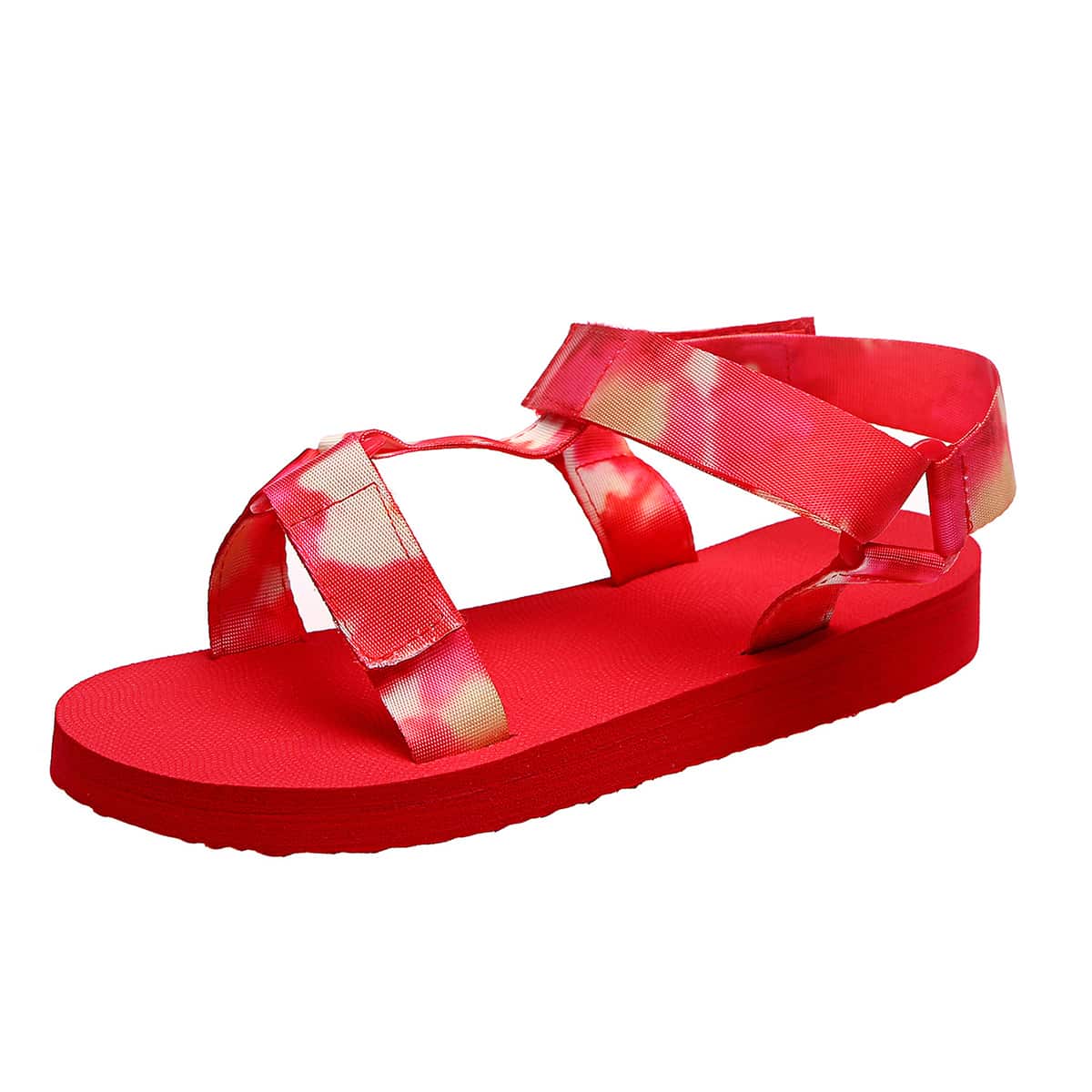 

Tie Dye Sports Sandals, Orange