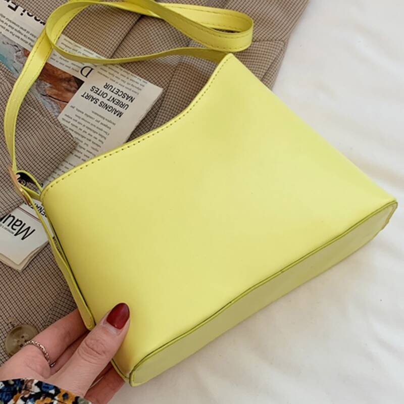 

Minimalist Crossbody Bag, Yellow