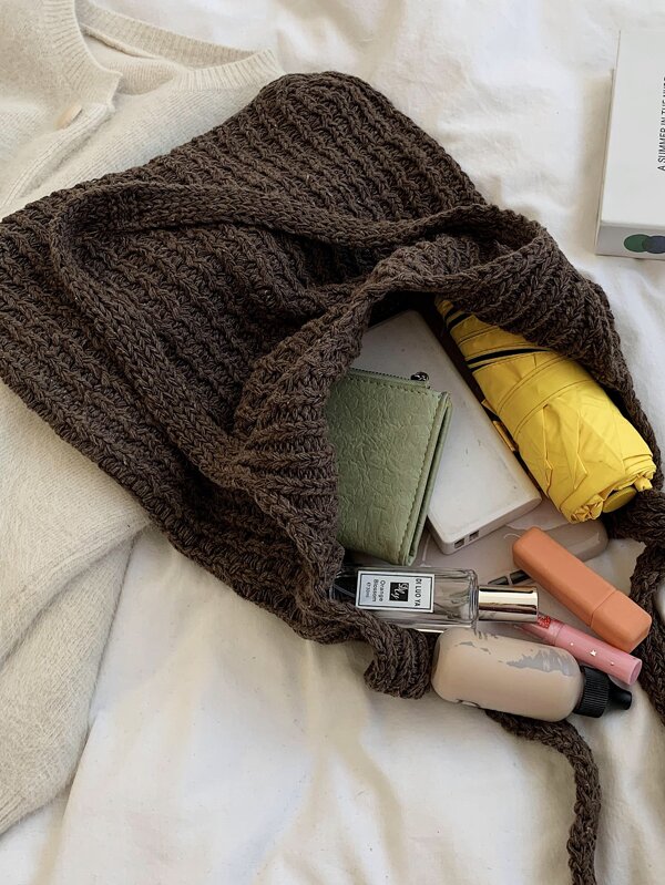 Is That The New Minimalist Crochet Tote Bag ?? ROMWE USA