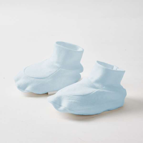 

Newborn Baby Solid Socks, Blue