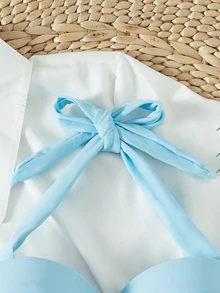 Top bikini halter push up - Celeste - Ver 3