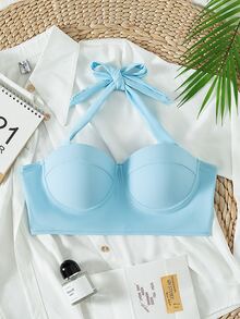 Top bikini halter push up - Celeste - Ver 5