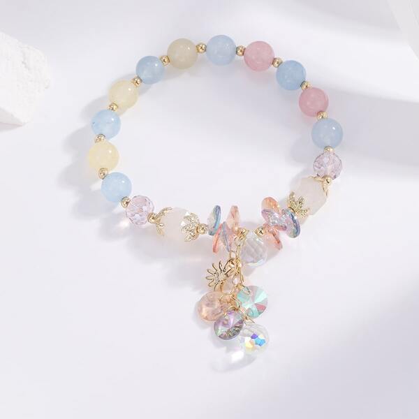 

Colorful Beaded Bracelet, Multicolor