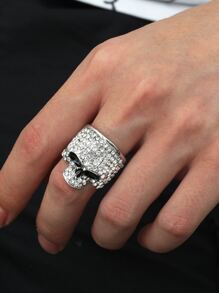 Anillos para hombres - Plateado - Ver 1