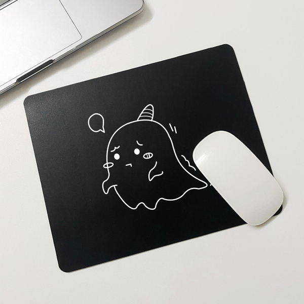 

Cartoon Graphic Mouse Pad, Black and white