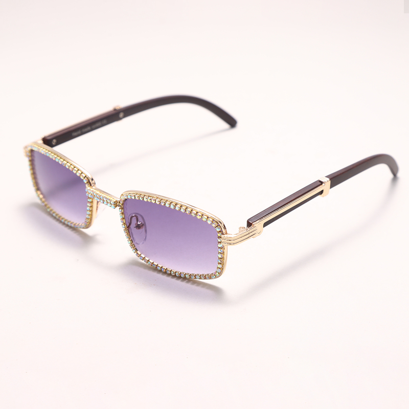 

Rhinestone Decor Sunglasses, Multicolor