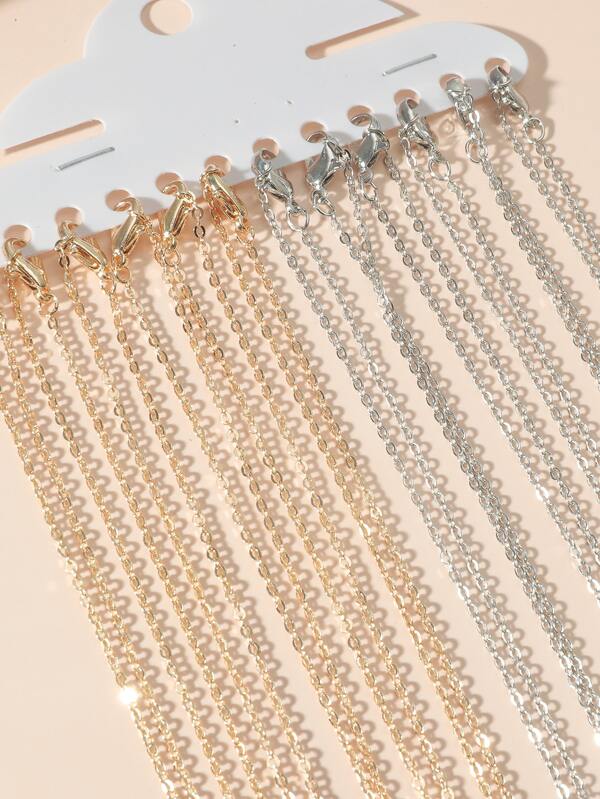 12pcs Metal Chain SHEIN USA