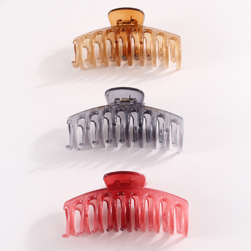 

3pcs Large Hair Claw, Multicolor