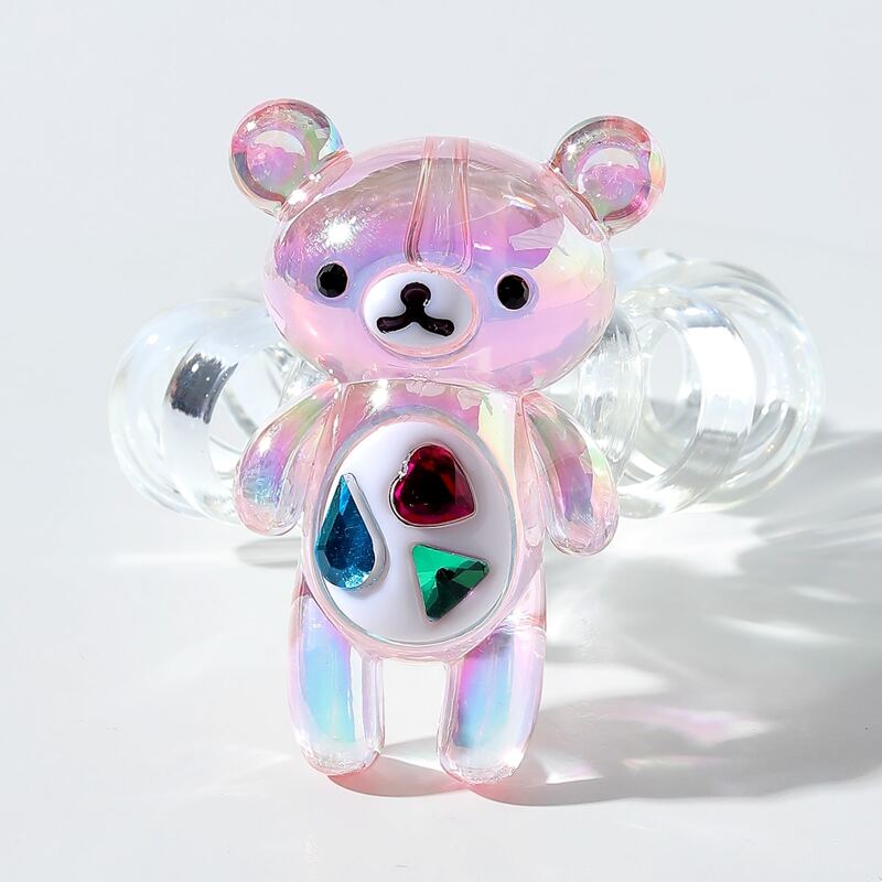

Cartoon Bear Decor Hair Tie, Multicolor