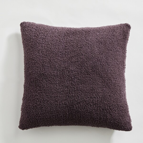 

Solid Color Cushion Cover Without Filler, Coffee brown