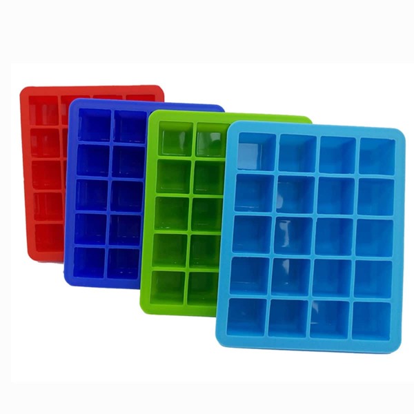 

1pc Random Color Ice Cube Mold, Multicolor