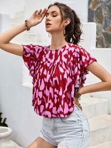 Rusttydustty Áo sơ mi Nút Báo Boho - Nhiều màu - Xem 4