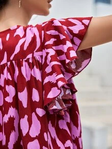 Rusttydustty Áo sơ mi Nút Báo Boho - Nhiều màu - Xem 6