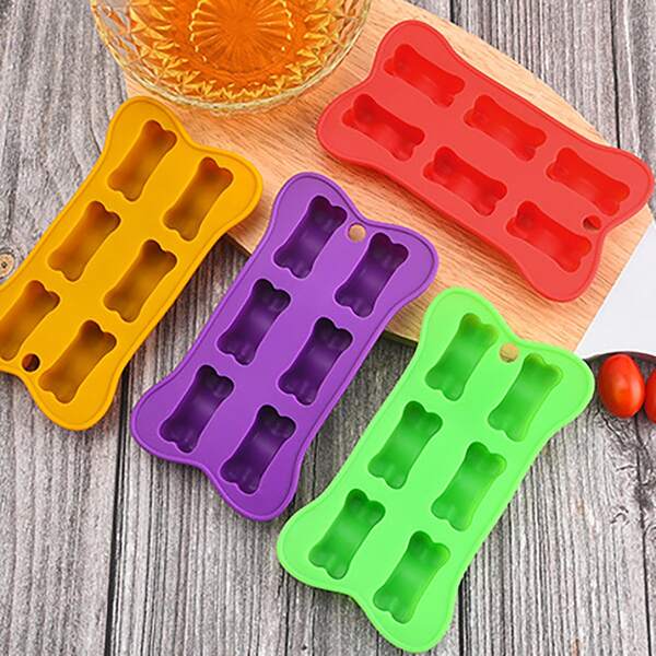 

1pc Random Color Bone Chocolate Mold, Multicolor